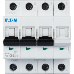 Intrerupatoare automate modulare, Intrerupator Automat 50A 3P+N C 6KA -3, dioda.ro