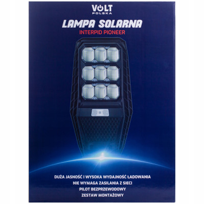 Lampi Solare, Set Lampa solara Pioneer 120W, Panou solar 10W , Acumulator 12000mAh , Telecomanda -18, dioda.ro
