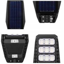 Lampi Solare, Set Lampa solara Pioneer 120W, Panou solar 10W , Acumulator 12000mAh , Telecomanda -24, dioda.ro