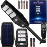 Lampi Solare, Set Lampa solara Pioneer 120W, Panou solar 10W , Acumulator 12000mAh , Telecomanda -30, dioda.ro