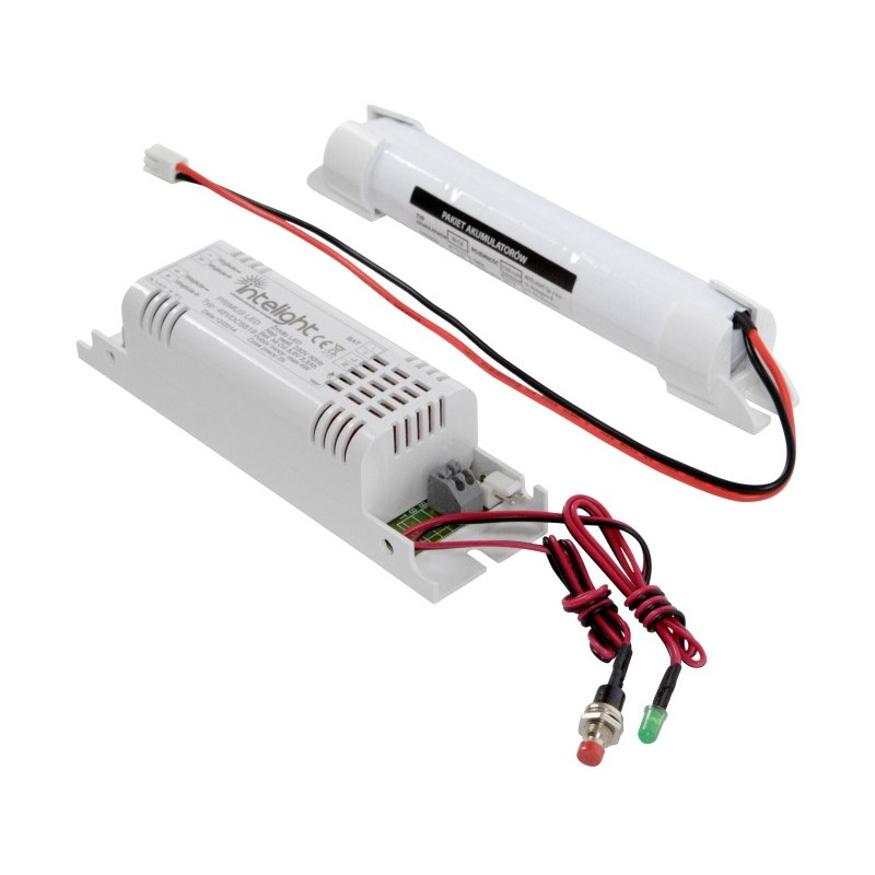 Emergenta, Kit emergenta LED D8.5/A 3H 100-150VDC, Intelight -1, dioda.ro Emergenta, Kit emergenta LED D8.5/A 3H 100-150VDC, Intelight -1, dioda.ro