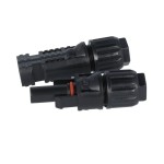 Conector: solari tată + mamă drept 2,5÷4mm2 cu contacte mufă