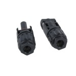 Conector: solari tată + mamă drept 2,5÷4mm2 cu contacte mufă