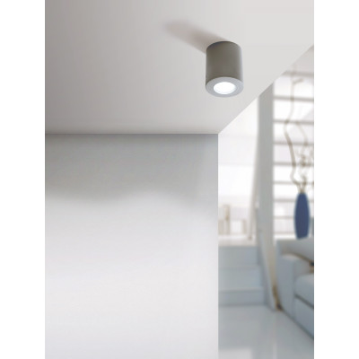 Exterior LED, AplicÄ Franca 6W GU10 2700K-4000K IP55 LED, gri, Fumagalli -1, dioda.ro