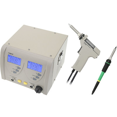 Statii de lipit, Stație de lipit si dezlipit automata, digitala, afisaj LCD iluminat ZD-917 LUT0070 -1, dioda.ro