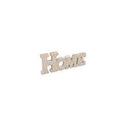 Casa Gradina, Decoratiune din lemn reliefat, HOME, 28,5x2x12 cm -3, dioda.ro