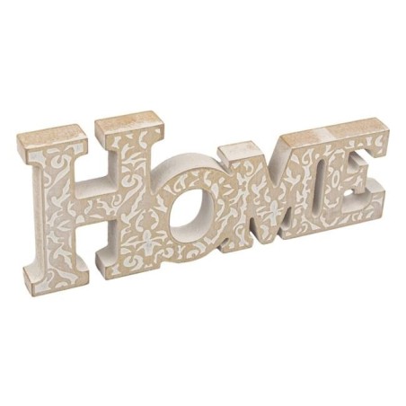 Casa Gradina, Decoratiune din lemn reliefat, HOME, 28,5x2x12 cm -5, dioda.ro