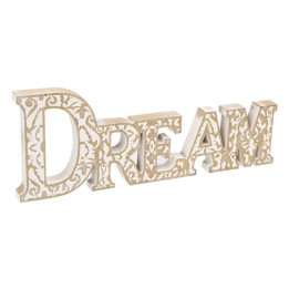 Casa Gradina, Decoratiune din lemn Reliefat, DREAM, 33,5x2x12,5 cm -1, dioda.ro