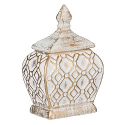 Casa Gradina, Decoratiune din ceramică cu capac, 15x9,5x22,5 cm -1, dioda.ro