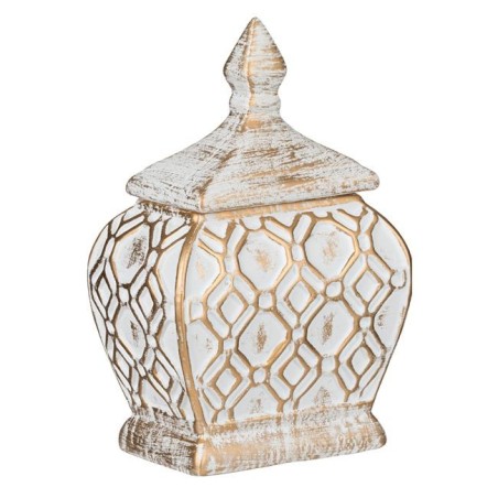 Casa Gradina, Decoratiune din ceramică cu capac, 15x9,5x22,5 cm -1, dioda.ro