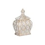 Decoratiune din ceramică cu capac, 15x9,5x22,5 cm Casa Gradina, Decoratiune din ceramică cu capac, 15x9,5x22,5 cm -1, dioda.ro