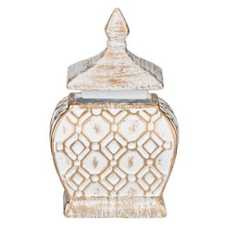 Casa Gradina, Decoratiune din ceramică cu capac, 15x9,5x22,5 cm -5, dioda.ro