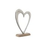 Casa Gradina, Decoratiune pentru masa, Inima, Metalizata 20x6x28 cm -3, dioda.ro