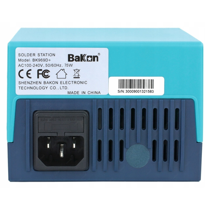 Bakon, Statie de lipit BAKON BK969D+ 75 W varfuri T12 -18, dioda.ro