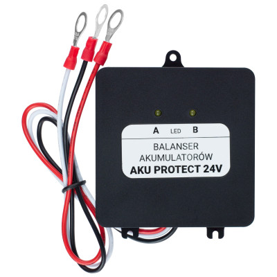 Acumulatori Baterii, BMS Echilibrare si protectie 2 baterii de 12v in serie BALANCER AKU PROTECT 24V -4, dioda.ro