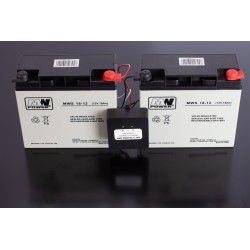 Acumulatori Baterii, BMS Echilibrare si protectie 2 baterii de 12v in serie BALANCER AKU PROTECT 24V -8, dioda.ro