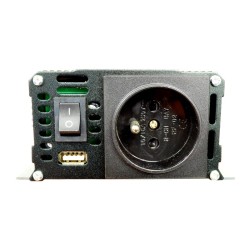 Invertor de tensiune Convertor HEX 400 12 V 220 AC