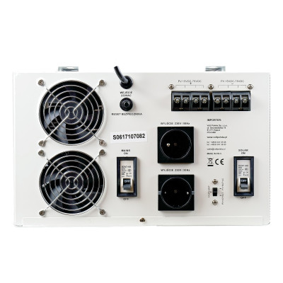 Invertoare panouri fotovoltaice, SINUS PRO 2200 S 12 / 230V (1400 / 2200W) + INVERTOR SOLAR MPPT 60A -4, dioda.ro