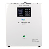 Invertoare panouri fotovoltaice, SINUS PRO 2200 S 12 / 230V (1400 / 2200W) + INVERTOR SOLAR MPPT 60A -8, dioda.ro