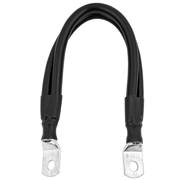 Acumulatori Baterii, Cablu pentru conectarea in paralel / serie a acumulatorilor 2x17mm2 25cm M8 - 1 Bucata -4, dioda.ro