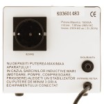 Stabilizator de tensiune cu servomotor PHK-1000VA precizie 3% Stabilizatoare de tensiune, Stabilizator de tensiune cu servomotor PHK-1000VA precizie 3% -1, dioda.ro 1