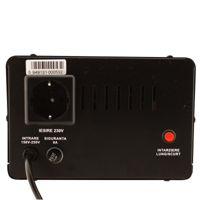 Stabilizatoare de tensiune, Stabilizator automat de tensiune cu servomotor 1000VA Volt Romania precizie 3% -2, dioda.ro