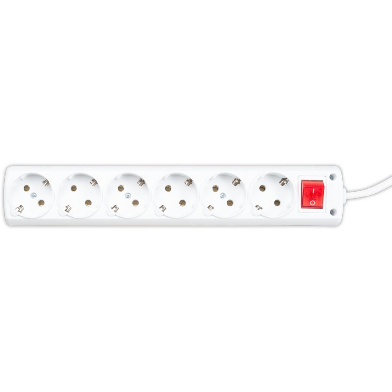 Prelungitoare, Prelungitor 5m 6 prize 3x1 cu intrerupator, Borsan -1, dioda.ro Prelungitoare, Prelungitor 5m 6 prize 3x1 cu intrerupator, Borsan -1, dioda.ro