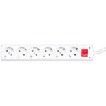 Prelungitor 5m 6 prize 3x1 cu intrerupator, Borsan Prelungitoare, Prelungitor 5m 6 prize 3x1 cu intrerupator, Borsan -1, dioda.ro
