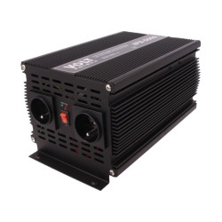 Resigilate, RECONDITIONAT Convertor invertor auto dc 24V ac 220V 2500W Pvârf: 5000W IPS5000/24V 3IPS500024 -2, dioda.ro