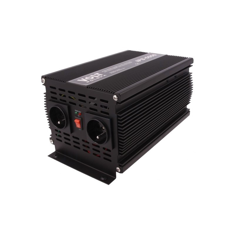 Resigilate, RECONDITIONAT Convertor invertor auto dc 24V ac 220V 2500W Pvârf: 5000W IPS5000/24V 3IPS500024 -2, dioda.ro