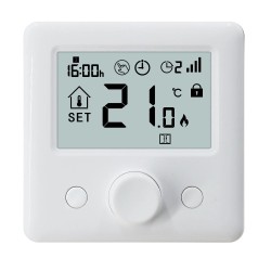 Electrice, Termostat ambient centrala termica / incalzire in pardoseala TW-15-P wireless -19, dioda.ro