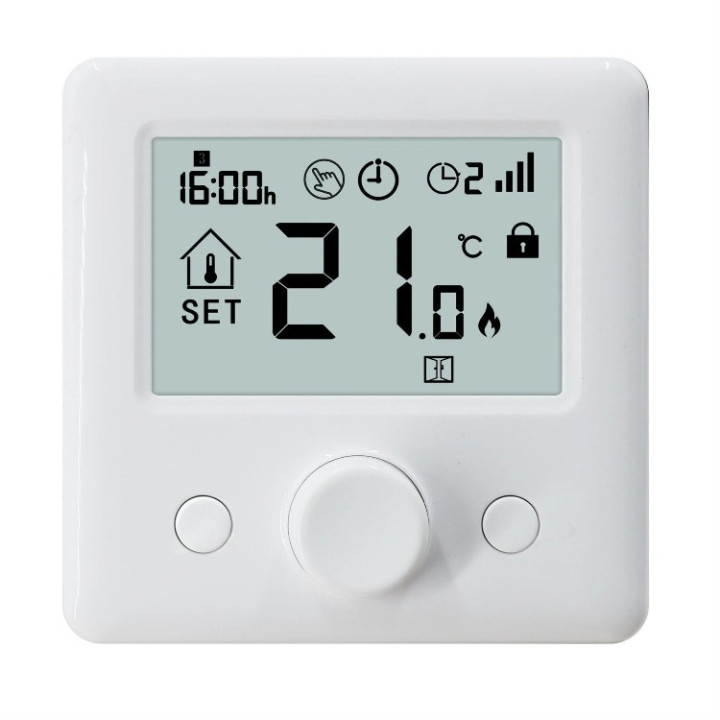 Electrice, Termostat ambient centrala termica / incalzire in pardoseala TW-15-P wireless -19, dioda.ro