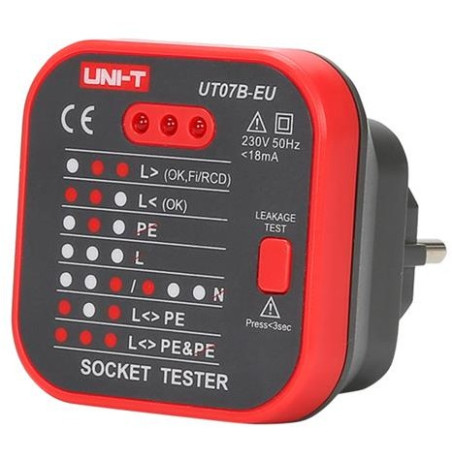 Testerii, Testare Socet UNI-T UT07B-EU -1, dioda.ro
