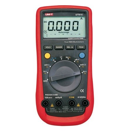 Multimetre digitale, MULTIMETRU UNIVERSAL UT61E MIE0120 -1, dioda.ro