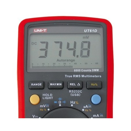 Multimetre digitale, Multimeter UNI-T  UT 61D UT61D -1, dioda.ro