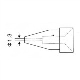 Vârfuri, rezistente, letconuri, duze aer cald, Soldering iron tip N5-3/ZD552 avg.1.3mm (ZD-917) N5-3_ZD552 N5-3_ -1, dioda.ro