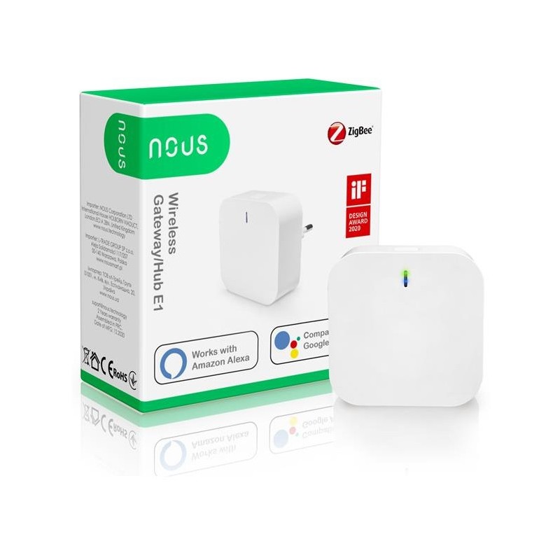 Gateway inteligent NOUS E1 ZigBee/WiFi Tuya Smart Home, Gateway inteligent NOUS E1 ZigBee/WiFi Tuya -2, dioda.ro
