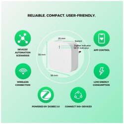 Smart Home, Gateway inteligent NOUS E1 ZigBee/WiFi Tuya -4, dioda.ro