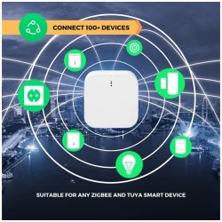 Smart Home, Gateway inteligent NOUS E1 ZigBee/WiFi Tuya -8, dioda.ro