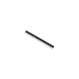 Conectori, Şir pini şiruri pini tată PIN:80 drept 2,54mm THT 2x40 aurit PH2-80-UA -1, dioda.ro