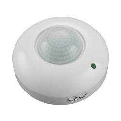 Senzori PIR, PIR sensor -motion sensor INFRA overhead (white colour) PIR-360 -1, dioda.ro