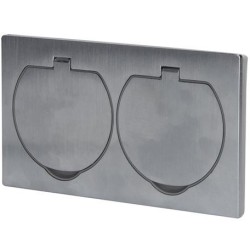 Prize, comutatoare, Priză dublă SOLIGHT 5B321 -1, dioda.ro