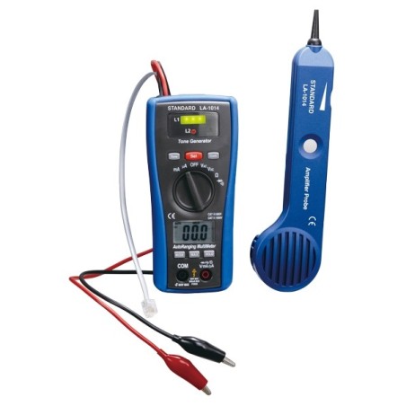 Multimetre digitale, Multimeter 2 in 1 Lan meter LA-1014 (LSG-4 DMM) -1, dioda.ro