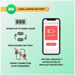 Detector inteligent de scurgeri de apă NOUS E4 ZigBee Tuya Smart Home, Detector inteligent de scurgeri de apă NOUS E4 ZigBee Tuya -2, dioda.ro