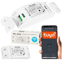 Unități de control SMART, Comutator de iluminat inteligent BLOW 1 canal WiFi Tuya -2, dioda.ro