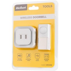 Clopotele ușilor, Soneria wireless REBEL URZ3266 -3, dioda.ro