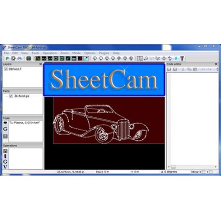 SoftWare, Sheet Cam SHEETCAM -1, dioda.ro