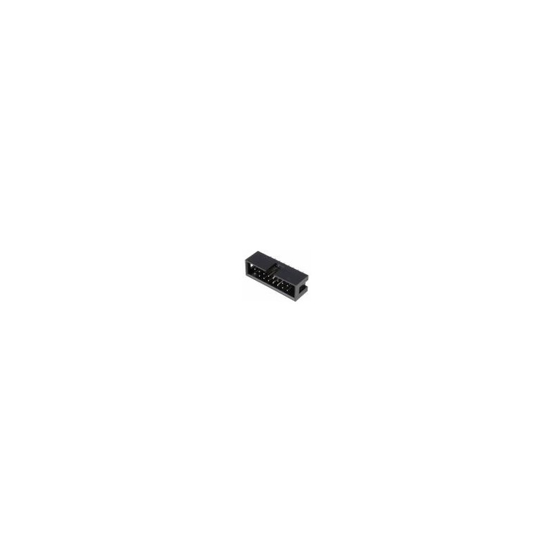 Conectori, Soclu IDC tată PIN:16 drept THT aurit 2,54mm ZL231-16PG -1, dioda.ro