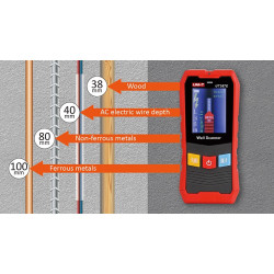 Detectoare de metale și cabluri, Detector de metale și putere UNI-T UT387E -2, dioda.ro