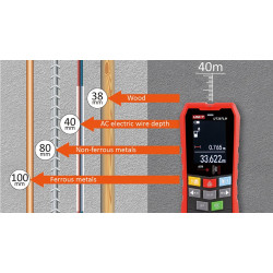 Detectoare de metale și cabluri, Detector de metale și putere UNI-T UT387LM -4, dioda.ro